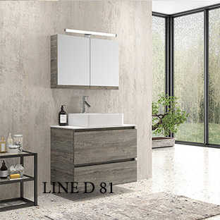 Furnibath D 081 έπιπλο μπάνιου