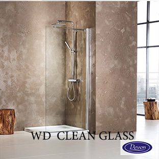 WD Series Clean Glass Διαχωριστικό κρύσταλλο ντουζιέρας